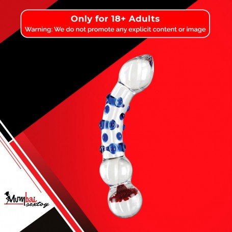 Flower Crystal Glass Dildo Sex Toy GD-003