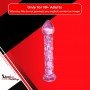 Dotted Purple Glass Dildo GD-006