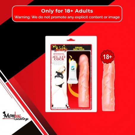 Dazzling Hot Silicone Realistic Non Vibrator V2 RSNV-004