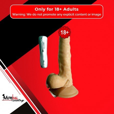 SexFlesh MultiSpeed Maddox Vibrating Dildo with SuctionV2 RSV-045