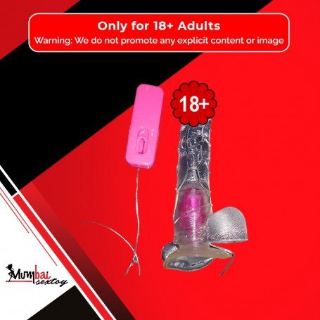 Crystal Lover Jelly Realistic Vibrator with Suction Cup RSV-065