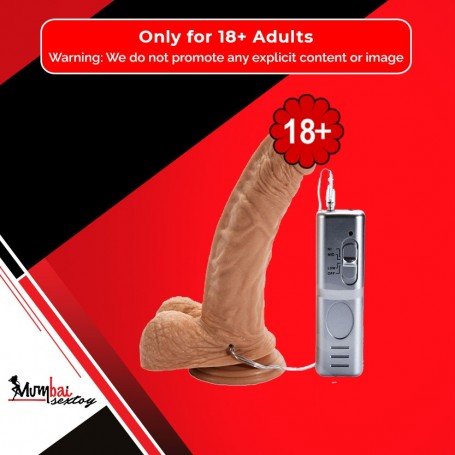 Realistic Vibrator with Suction Cup 7 Inch RSV-076
