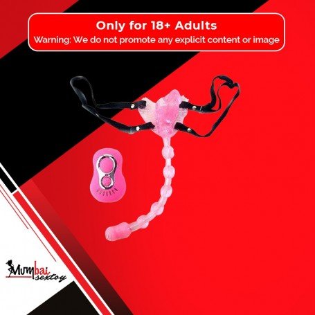 Wearable Butterfly Whip Anal Vagina Stimulator SO-003