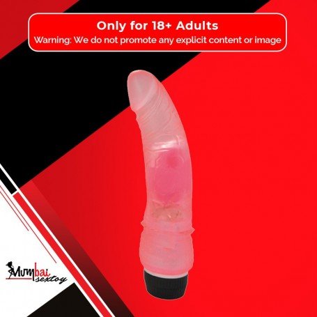 Ultra Slim Flexidick with vibrating Jelly RSV-035