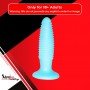 Ribbed Fat Anal Dildo AD-010