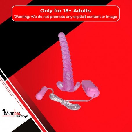 Crystal Jellies Pink Anal Starter Dildo AD-026