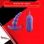 VIBRATING ANAL PLUG BEADS PROSTATE MASSAGER AD-028