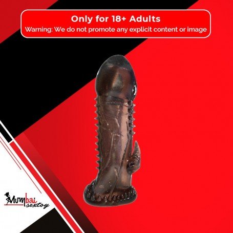 Ultra Flexible soft cock sleeve penis extender PES-017