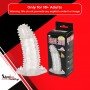 BRAVE MAN Crystal Penis Extension Sleeve PES-024