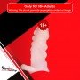 Solid Dotted Head Penis Extension Sleeve Skin Color PES-027
