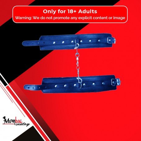 Premium Leather Naughty Nurse Wrist Cuffs Bondage Gear BDSM-021