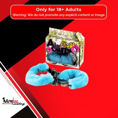 Ankle Fluff Cuffs with Keys BDSM-012