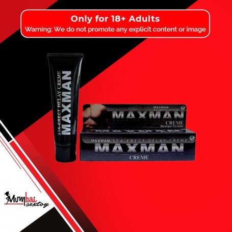 Maxman Delay Sex Creme Penis Enlargement 60g DTZ-004