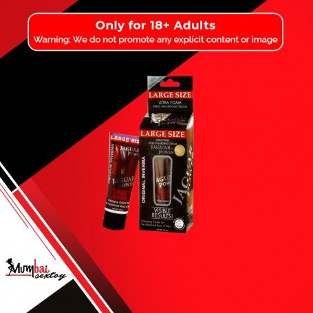 Jaguar Power Ultra Foam Penis Enlargement Cream 50ml PEC-001