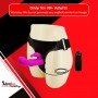 Baile Ultra Harness Strap-on Dildo with Multi-speed Vibrations SO-030