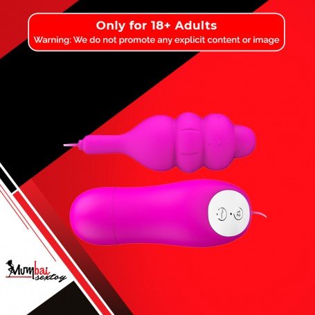 Purple Bullet Vibrator with 12 Vibration Settings BV-042