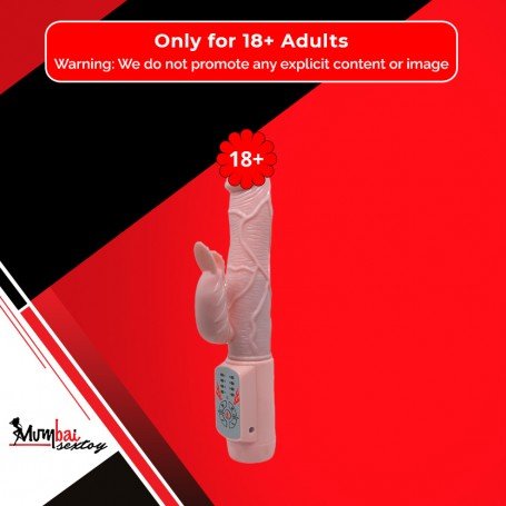 Rabbit Vibrator with 4 Vibration and Rotation Settings RV-051